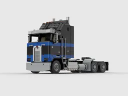 Kenworth K100 6X4 semi truck(tractor)black