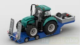 Trailer with wheel recesses
