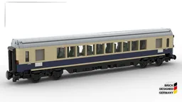 Rheinpfeil 1963 Passenger Car 1st Class