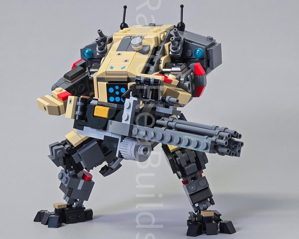 Lego Legion Titan from Titanfall 2