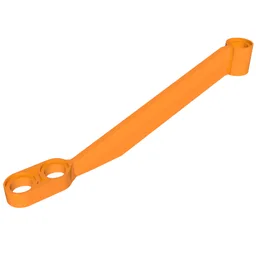Technic Wishbone Suspension Arm 9L / Orange