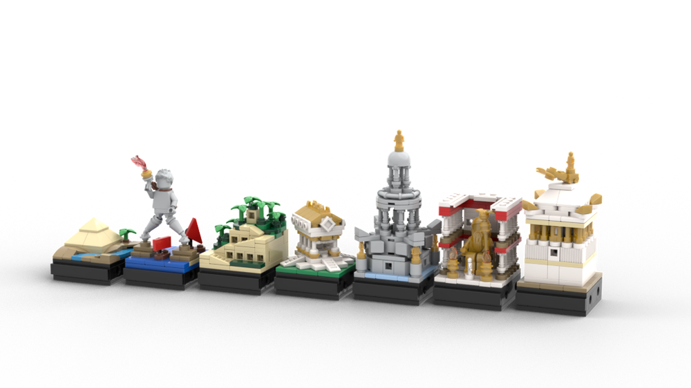 Lego Seven Wonders of the ancient world