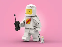 Spaceman (Up scaled minifigure)