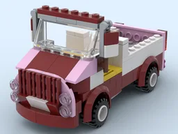 3186 Flatbed Delivery Truck