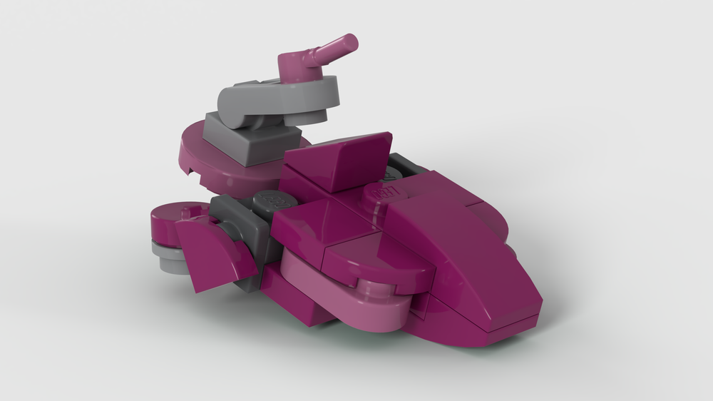 Lego Wuzum-Pattern Spectre Gunboat (Halo 2)