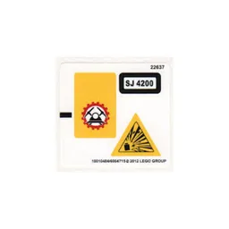 Sticker Sheet for Set 4200-1 / [No Color/Any Color]