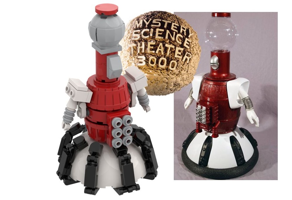 Lego Mystery Science Theatre 3000's Tom Servo