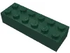 Brick 2 x 6 / Dark Green