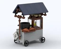 Hawker Push Cart