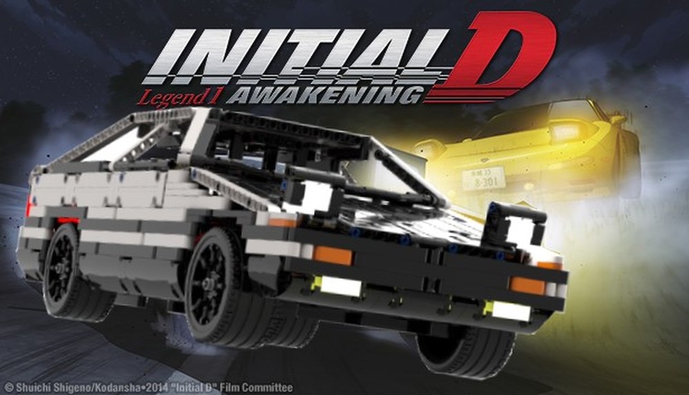 Lego Toyota AE86 Drift machine