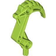 Lego Large Figure Weapon, Claw Hook with Axle / Lime