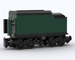 Emerald night enlarged tender for powered up