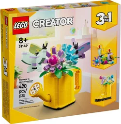 Flowers in Watering Can