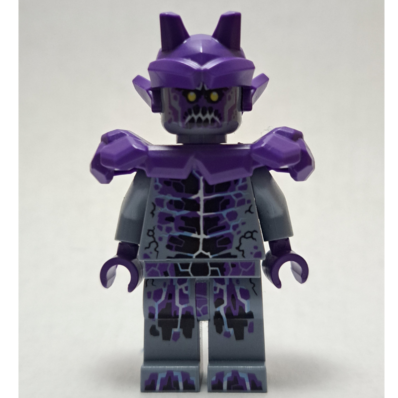 Lego Stone Stomper with Dark Purple Shoulder Armor