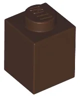 Brick 1 x 1 / Dark Brown