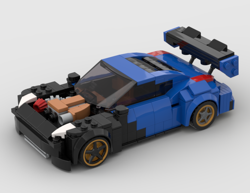 Lego 2JZ Swapped LBWK Nissan 350Z