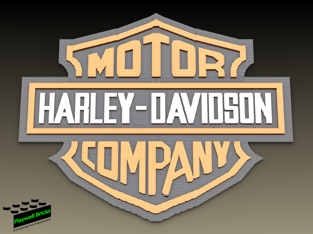 Lego Harley-Davidson Company Logo