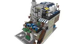 Parisian Restaurant Corner