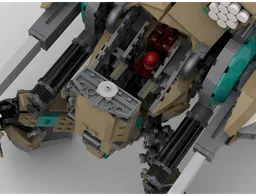 Heavy tetrapod sniper mec