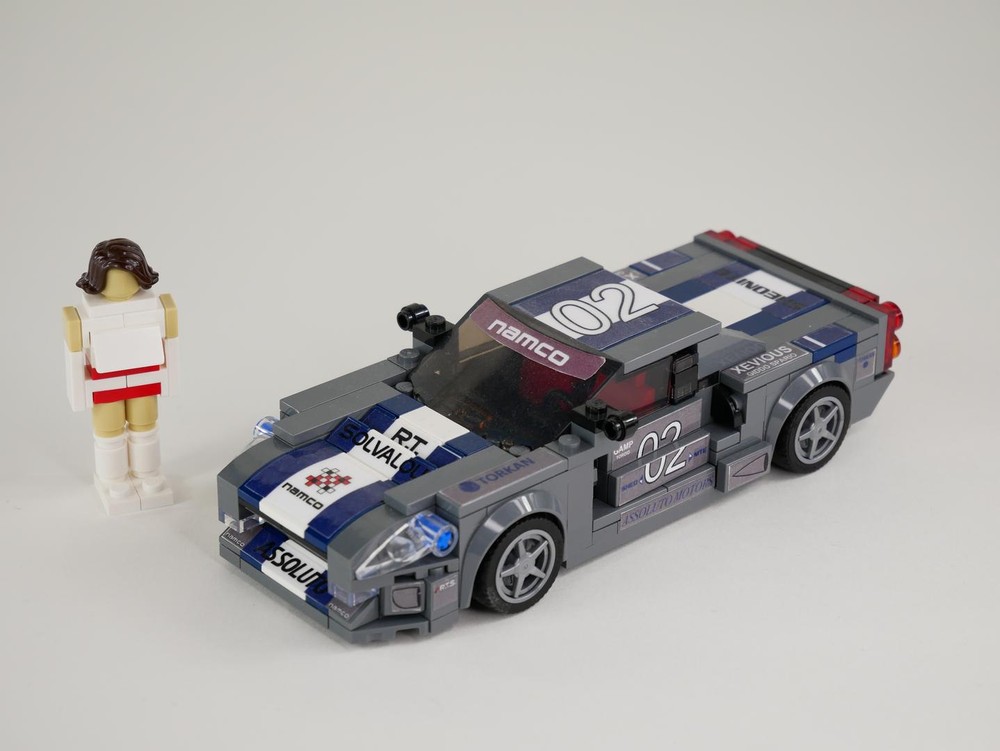 Lego (OLD) Ridge Racer Type 4 R.T. Solvalou Assoluto Bisonte
