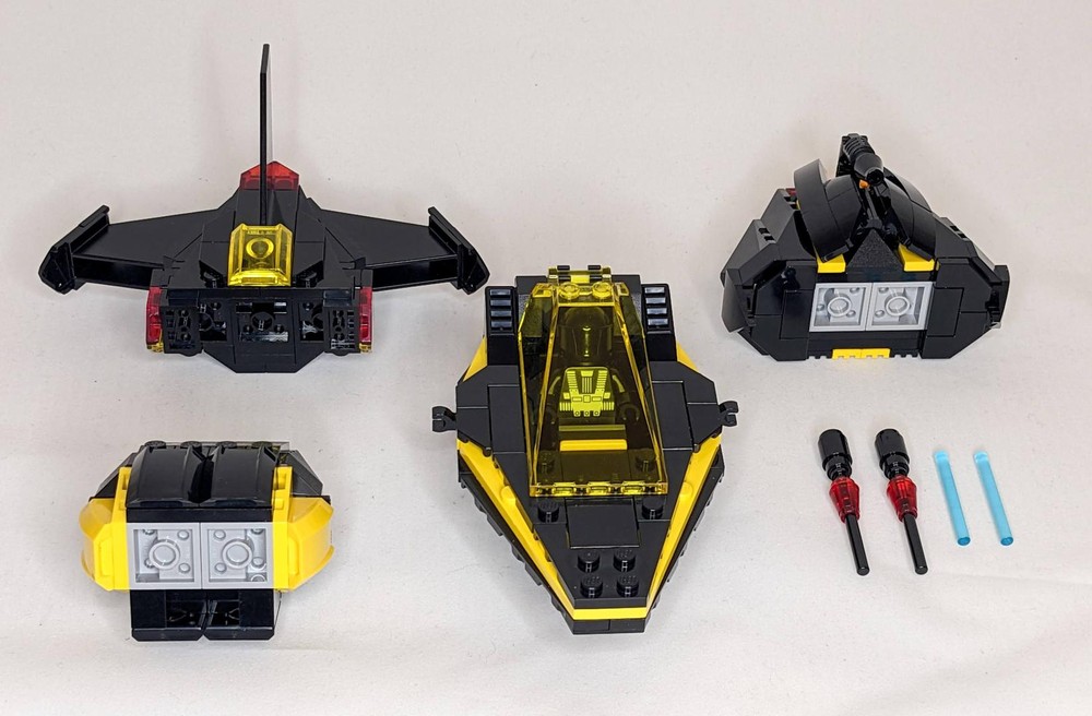 Lego Blacktron Copperhead system