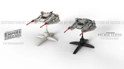 Small Size T-47 Airspeeder & snowspeeder : REDESIGNED version