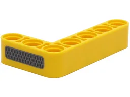 Technic Beam 3 x 5 L-Shape Thick with Grill Print