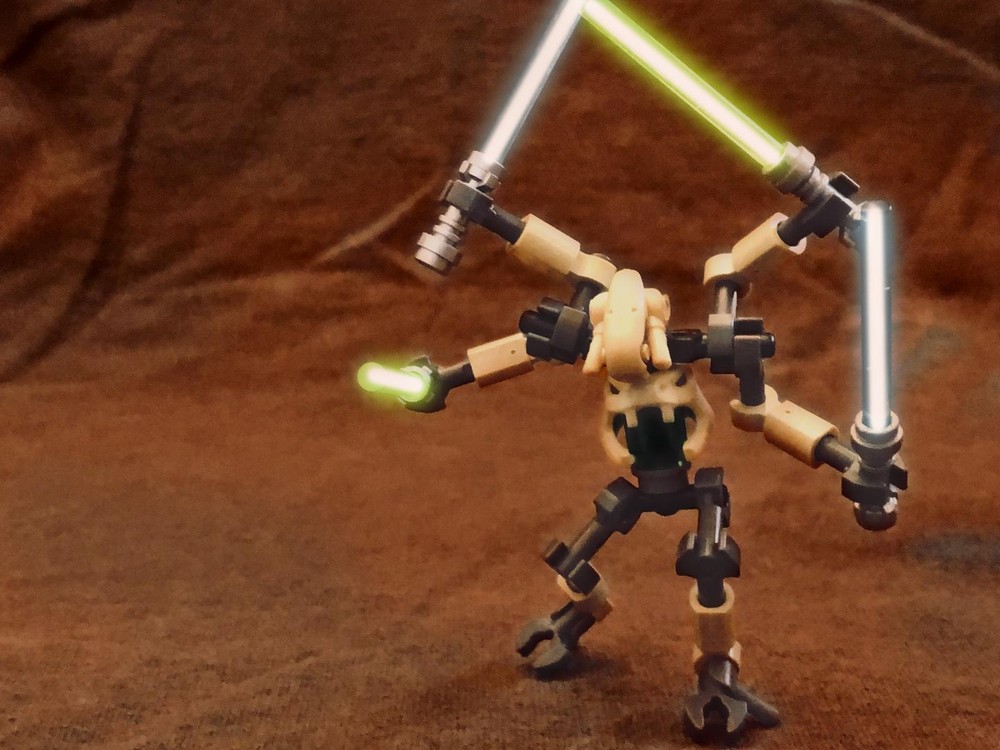 Lego General Grievous Part Built MiniFig