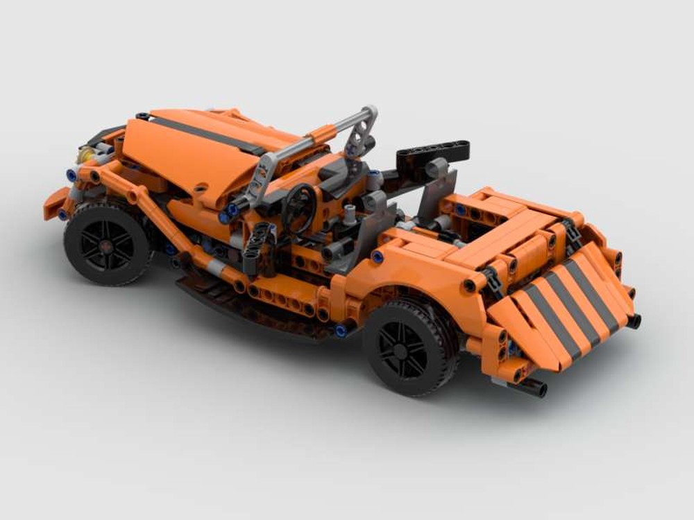 Lego Morgan Plus 4 - 42093 D-Model