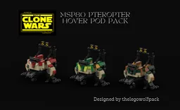 MSP80 Pteropter hover pod pack