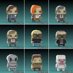 The X-Files Brickheadz Collection