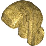 Lego Animal Body Part, Cat Tail / Pearl Gold