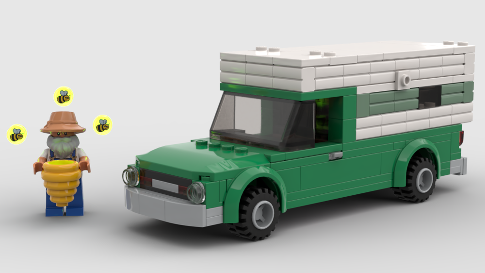 Lego Beezwax and '70 Stag Pickup (Vigilante 8)