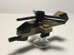 Helicopter diorama