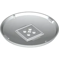 Pod, Bottom Cap 9 x 9 x 1 X-Pod / White