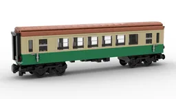 Second class Halberstädter passenger wagon