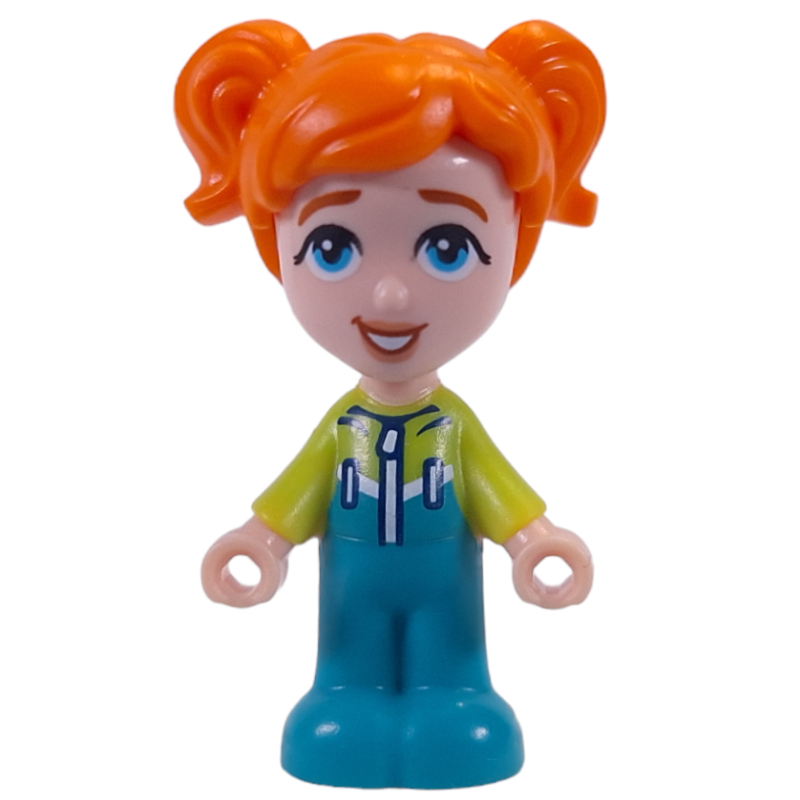 Lego Ella - Lime/Dark Turquoise Ski Suit