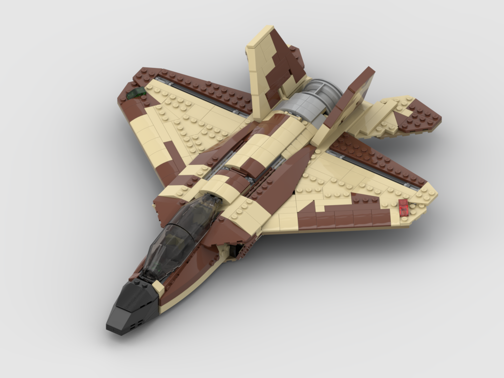 Lego Desert-camo Power Jet