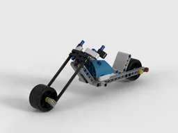 Chopper with pullback motor sidecar