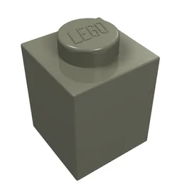Brick 1 x 1 / Dark Gray