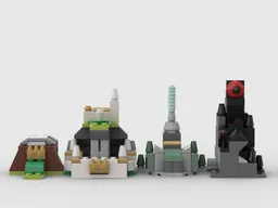 Lego LOTR Skyline Alt Build 11021