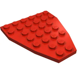Wedge Plate 7 x 6 Boat Bow without Stud Notches