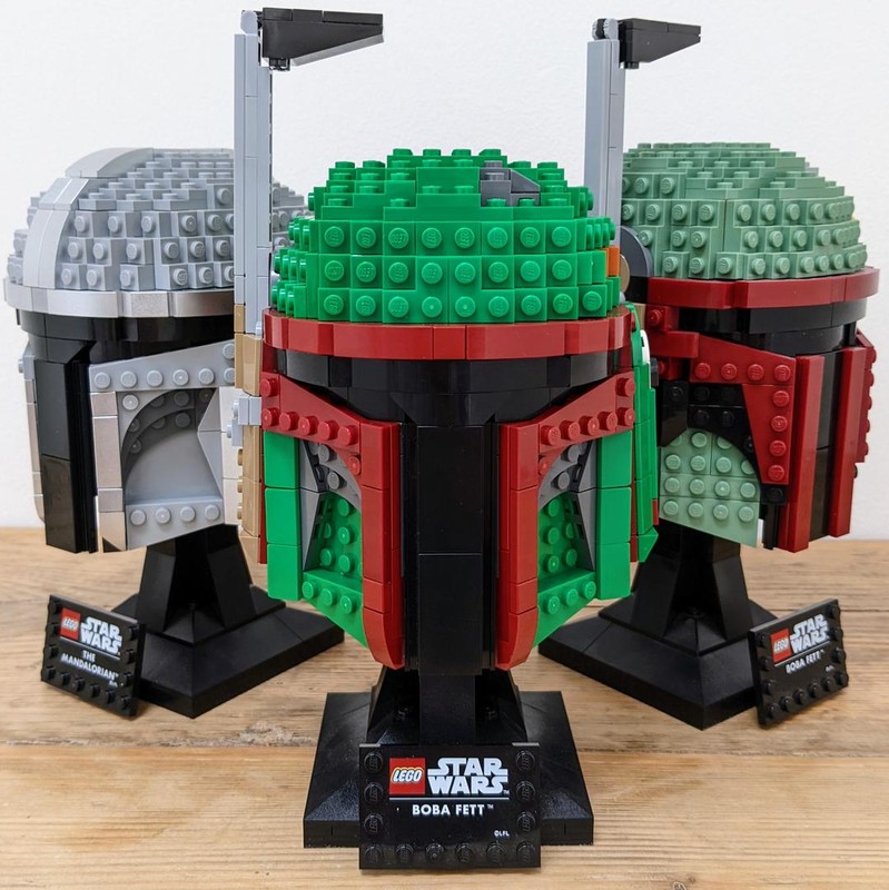 Lego Boba Helmet (Mando Style)