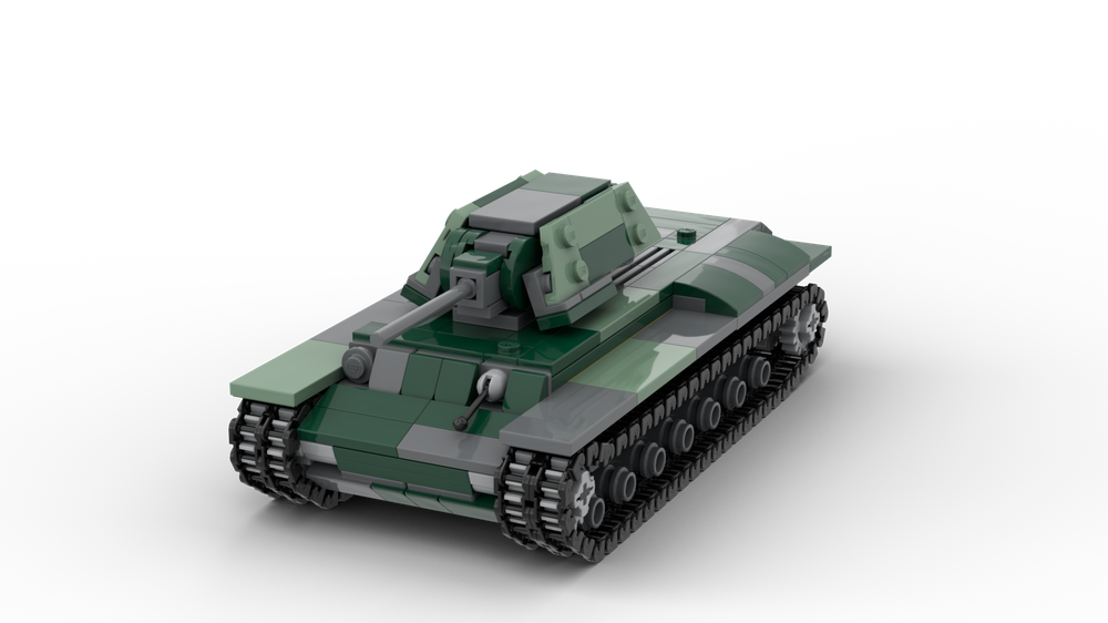 Lego KV-1 (Minifig Scale 1:42)