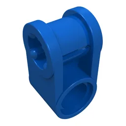 Technic Axle and Pin Connector Perpendicular / Blue