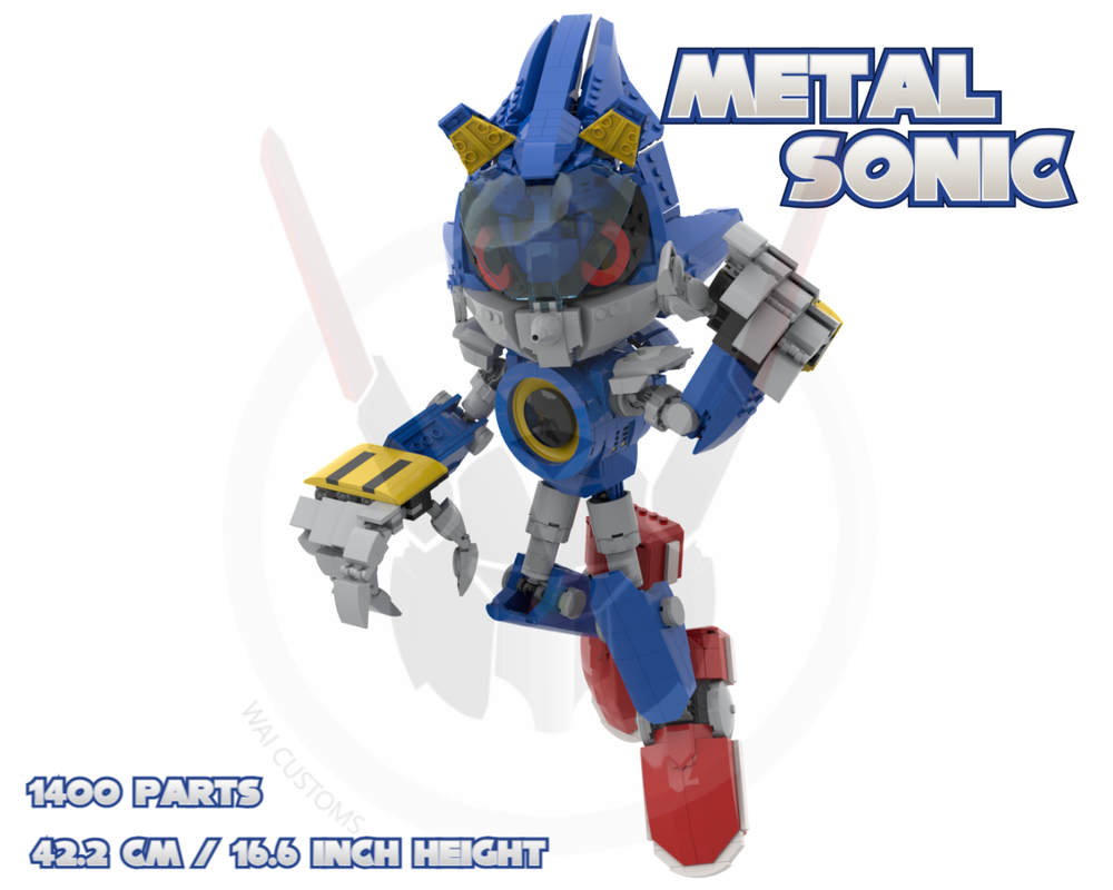 Lego Metal Sonic