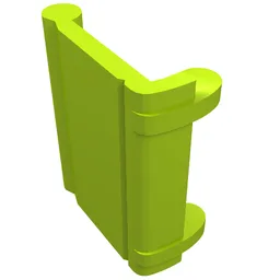 Book Binding with Two Studs / Lime