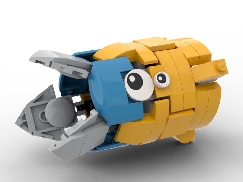 Lego Trifish Head Model