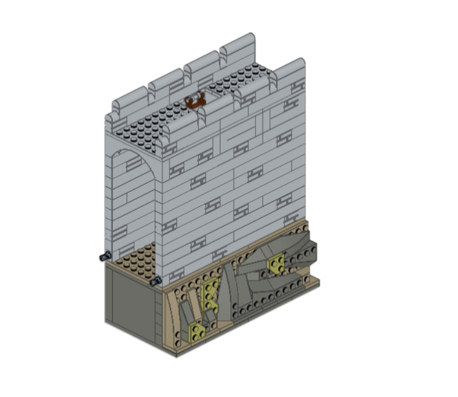 Lego Castle Wall