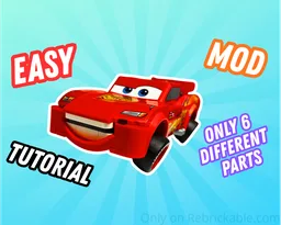 Lightning McQueen Wheel & Face MOD